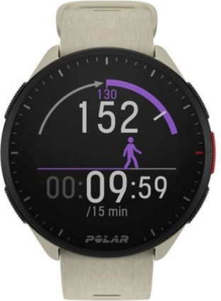 Polar Pacer 45mm Smartwatch (Cloud White)