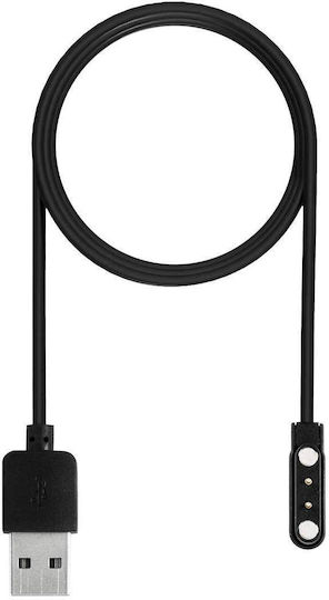 Harry Lime HA07 Aluminium 46mm Smartwatch με Παλμογράφο (Black)