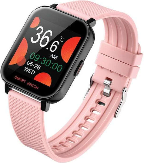 DAS.4 SL44 36mm Smartwatch mit Pulsmesser (Rosa)