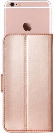Bigben Connected Калъф Фолио Универсален Смартфон 6.5'' 6.8'' Фолио Портмоне Държач За Карти Закопчаване Розов