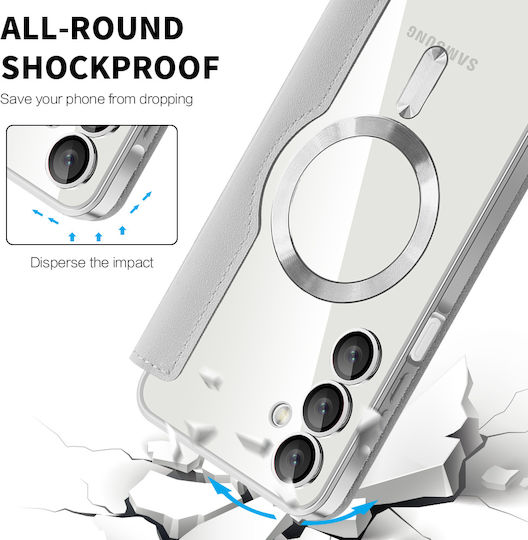 Techsuit Buchen Sie Silikon Gray (Galaxy A16)