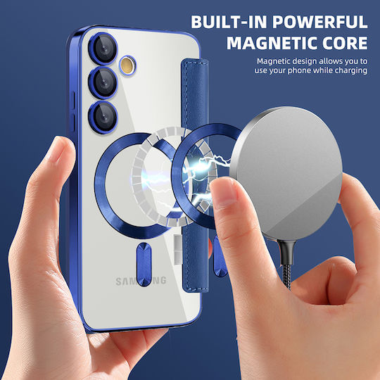 Techsuit Buchen Sie Silikon Blau (Galaxy S23+)