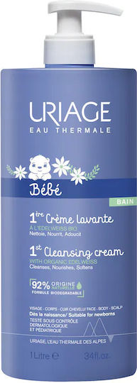 Uriage Cleansing Creams 1000ml with Pump