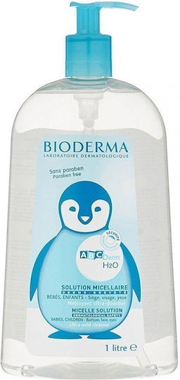 Bioderma Νερό Καθαρισμού 1000ml με Αντλία