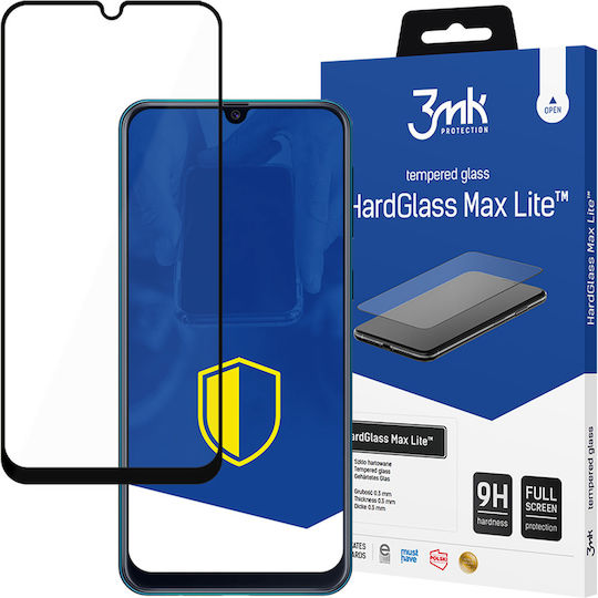 3MK HardGlass Max Lite Full Face Tempered Glass (Galaxy M31)