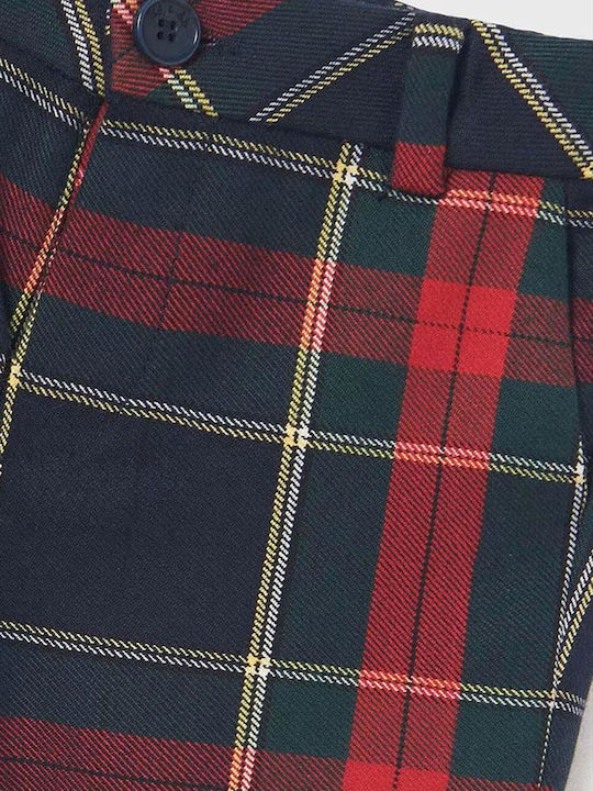 Kids' Set with Pants Winter 2pcs Plaid