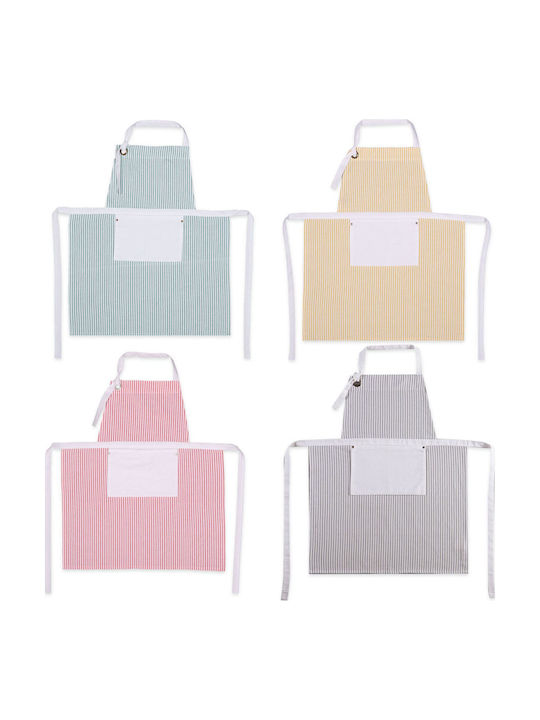 Nef-Nef Homeware Viral Apron Peach 79x63cm