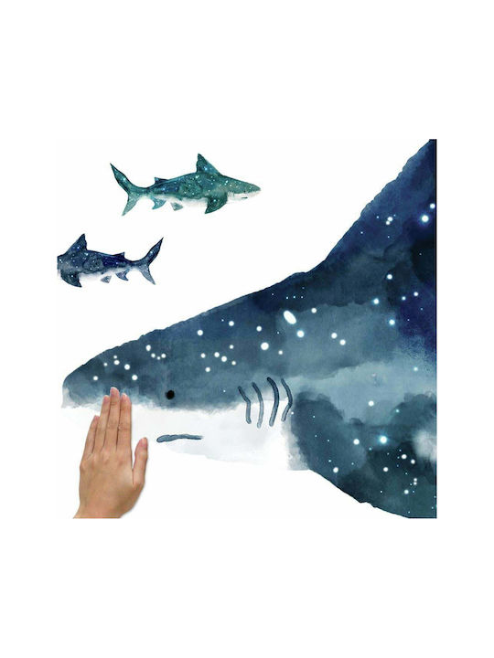 RoomMates Decor Autocolant Decorativ pentru Copii Perete Shark