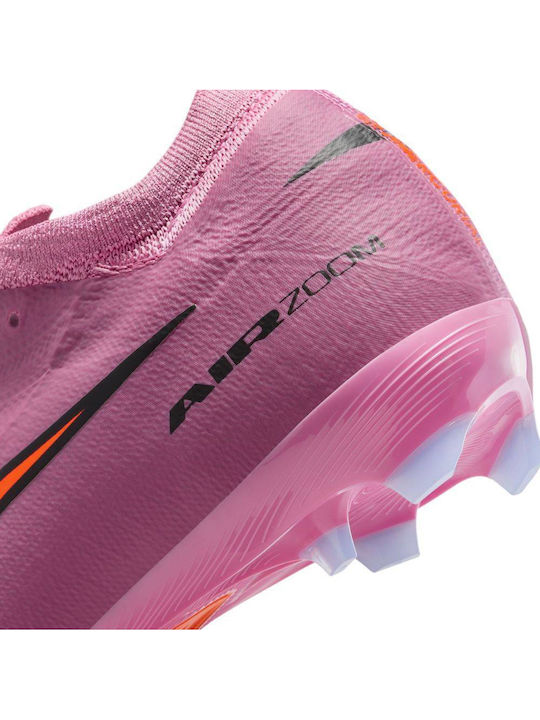 Mercurial Vapor 16 Pro FG Παιδικά Ποδοσφαιρικά Παπούτσια με Τάπες Magic Flamingo / Total Crimson