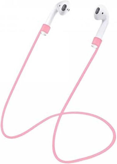 Anti-Lost Strap σε Ροζ χρώμα για Apple AirPods