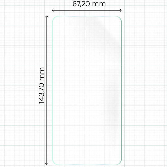 Bizon 0.15mm Hydrogel Screen Protector 2τμχ Λευκό (Google Pixel 8)