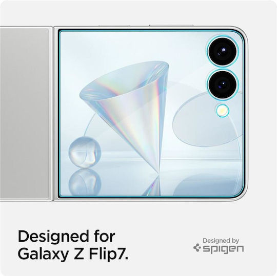 Spigen GLAS.Tr Ez Fit Tempered Glass 2pcs (Galaxy Z Flip7)