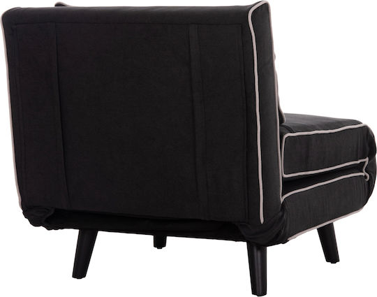 Braxton Schlafsessel Black 78x88x78cm
