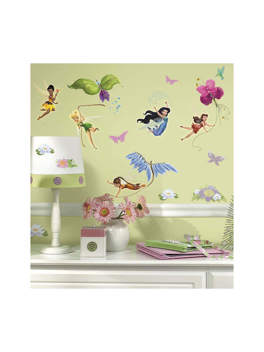RoomMates Decor Kids Wall Sticker TinkerBell Fairies 30pcs