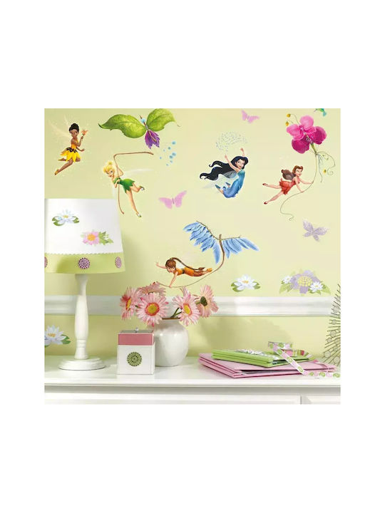RoomMates Decor Kids Wall Sticker TinkerBell Fairies 30pcs