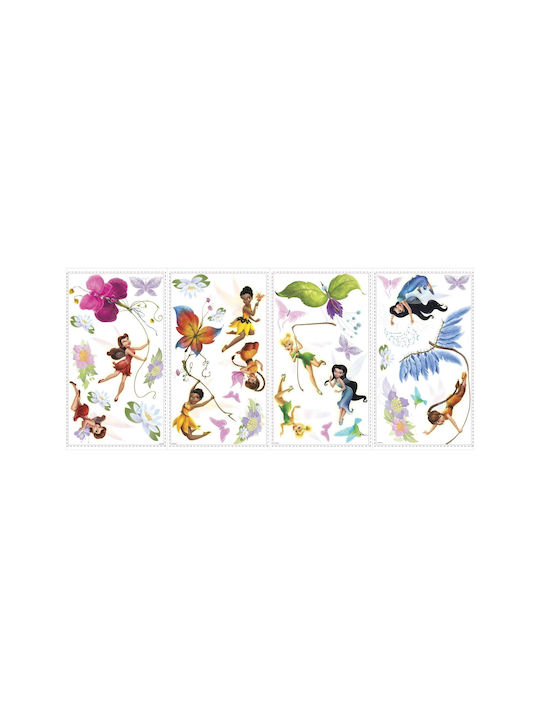 RoomMates Decor Kids Wall Sticker TinkerBell Fairies 30pcs