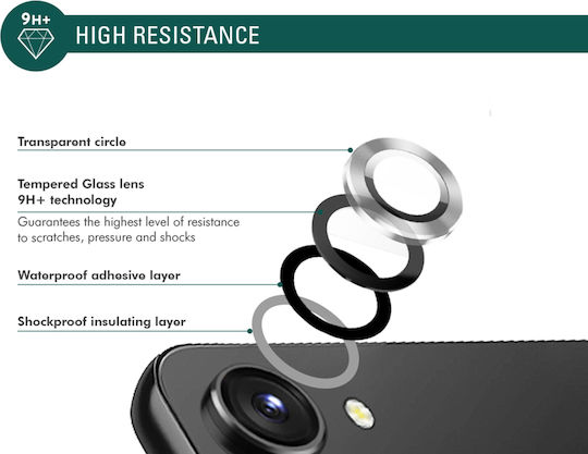 Force Glass 3 Camera Lens Protectors Galaxy Z Fold6 In 9h+ Flat Tempered Glass Transparent