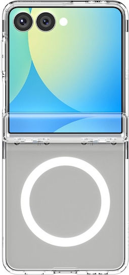Spigen Ultra Hybrid Pro Mag Book Σιλικόνης Διάφανο (Galaxy Z Flip7)