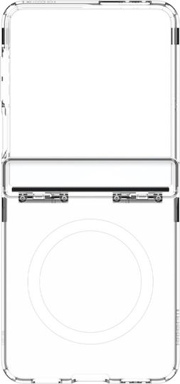 Spigen Ultra Hybrid Pro Mag Book Σιλικόνης Διάφανο (Galaxy Z Flip7)