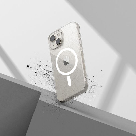 Techsuit Sparkleskin Umschlag Rückseite Silikon Transparent (Galaxy Z Flip5)