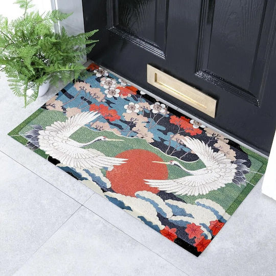 Artsy Mats Πατάκι Εισόδου Bold Flower Πολύχρωμο 70x40εκ. -AMDMW-BIRD1PATTERN-7040 Πολύχρωμα