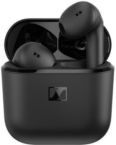 Sennheiser Accentum Earbud Bluetooth Handsfree Earphones with Sweat Resistance and Charging Case Black