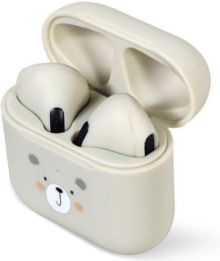 Gembird TWS-01 In-Ear Bluetooth-Freisprecheinrichtung Kopfhörer mit Ladeetui Weiß