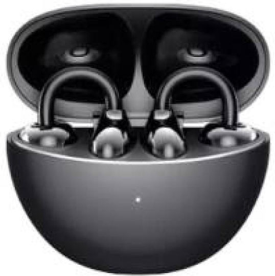 Honor Choice Earbuds Clip Bluetooth-Freisprecheinrichtung Kopfhörer mit Schweißresistenz und Ladeetui Schwarz
