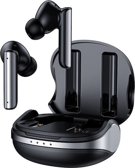 Blavec In-ear Bluetooth Handsfree Ακουστικά με Θήκη Φόρτισης Λευκά