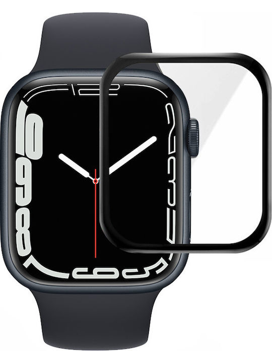 Закалено стъкло за цялото лице за Apple Watch 45 мм 1бр