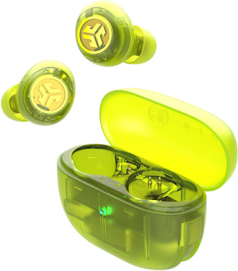 Jlab Go Pop ANC In-Ear Bluetooth-Freisprecheinrichtung Kopfhörer mit Ladeetui Gelb