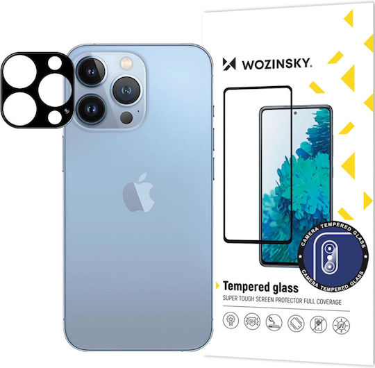 Wozinsky Προστασία Κάμερας Tempered Glass Μαύρο για το iPhone 16 Pro