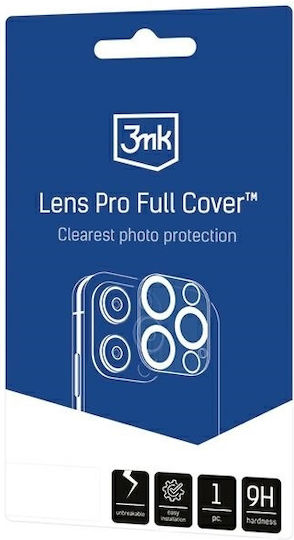 3MK Lens Pro Full Cover Camera Protection Tempered Glass Transparent for the Apple iPhone 11/12 mini.