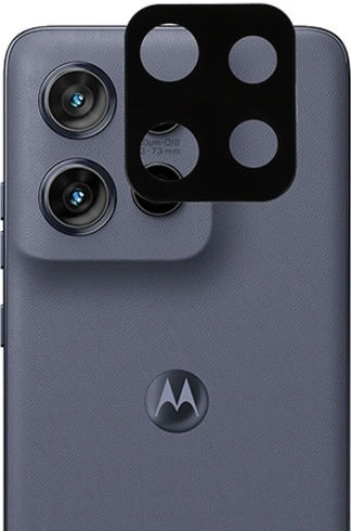 Techsuit Camera Protection Tempered Glass Black for the Motorola Moto G86