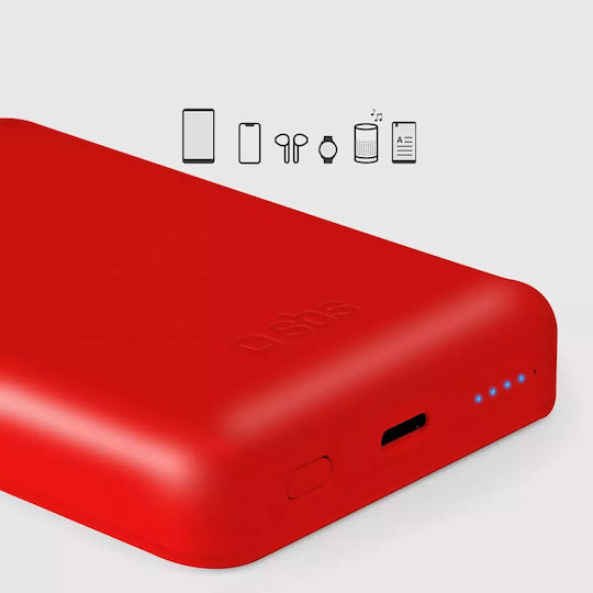 SBS MagSafe Power Bank 5000mAh Roșu