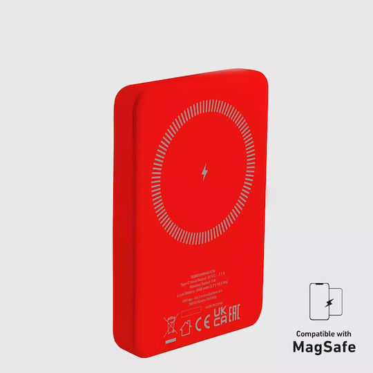 SBS MagSafe Power Bank 5000mAh Roșu