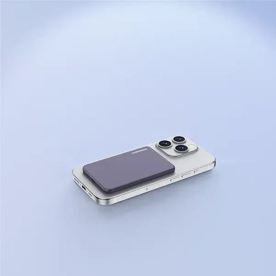 Riversong MagNano 05 Power Bank 5000mAh με Θύρα USB-C Dark Purple