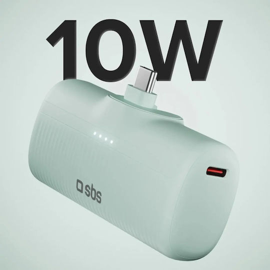 SBS Ecopower 5000mAh 10W Verde