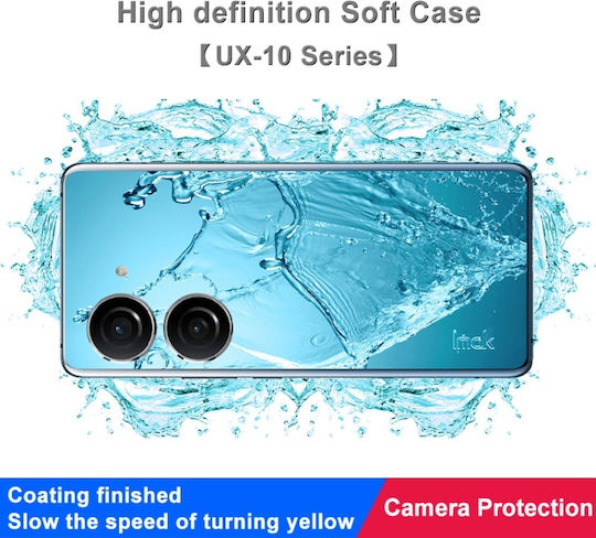 Asus Imak Ux10 Series Back Cover Σιλικόνης Διάφανο (Asus Zenfone 10 5G - Asus)
