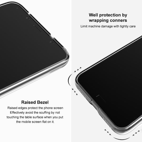 Asus Imak Ux10 Series Back Cover Σιλικόνης Διάφανο (Asus Zenfone 10 5G - Asus)