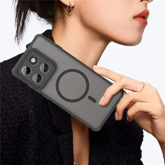 Techsuit Halofrost II Magsafe Rückseite Kunststoff Schwarz Für Motorola Edge 60 Pro