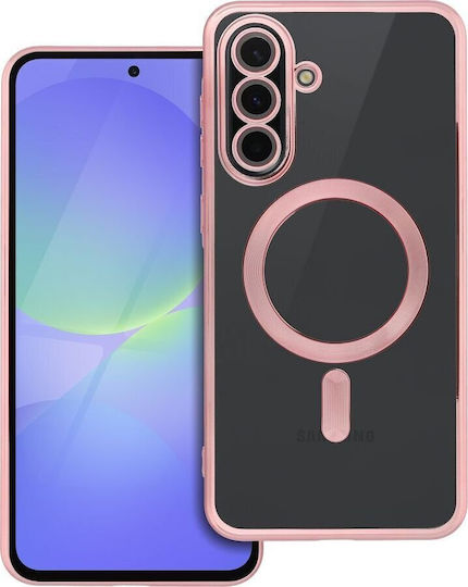 Forcell Electro Mag Cover Back Cover Silicone Rose Gold (Samsung A36, Forcell)