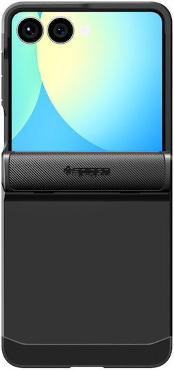 Spigen Slim Armor Pro Buchen Sie Kunststoff / Silikon Schwarz (Galaxy Z Flip7)