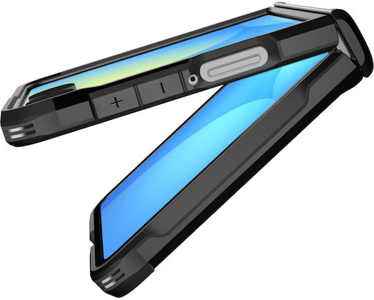 Spigen Slim Armor Pro Buchen Sie Kunststoff / Silikon Schwarz (Galaxy Z Flip7)