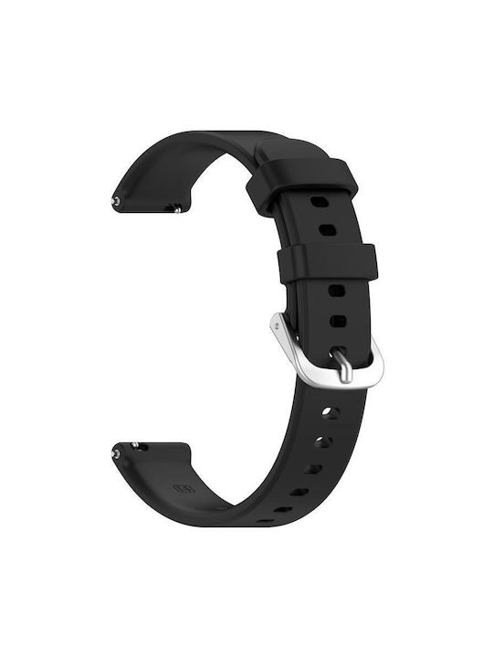 Λουράκι Σιλικόνης Μαύρο (Garmin Lily)