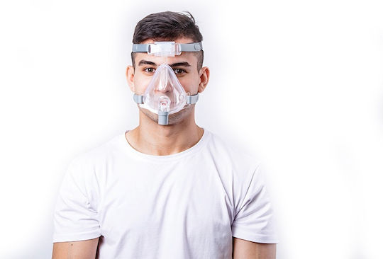 BMC Medical Full Face Bmc F2 Στοματορινική Μάσκα για Συσκευή