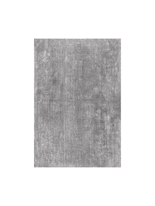 Saray Home Deluxe Rutschfest Teppich Rechteckig Pelzige Gray