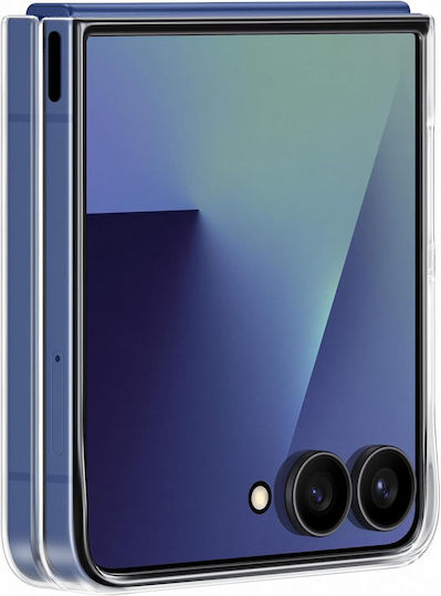 Samsung Книга Силикон 1мм Прозрачен (Galaxy Z Flip7)