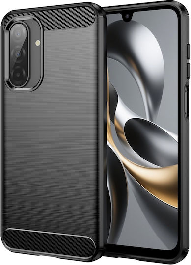 Techsuit Carbon Bumper Σιλικόνης / Πλαστικό Μαύρο (Oppo A17)