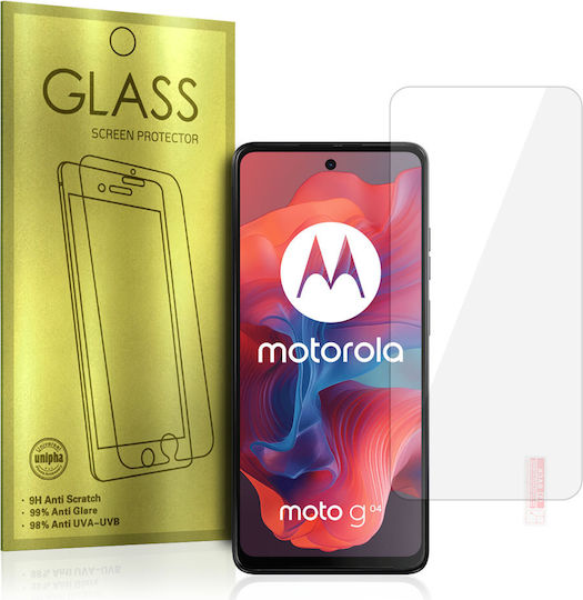 Moto Full Face Tempered Glass Gold (MOTOROLA MOTO G04/G24/G34 5G)